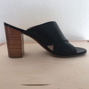 Black Cole Haan mules